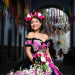 The beauty of the traditional Mexican costume